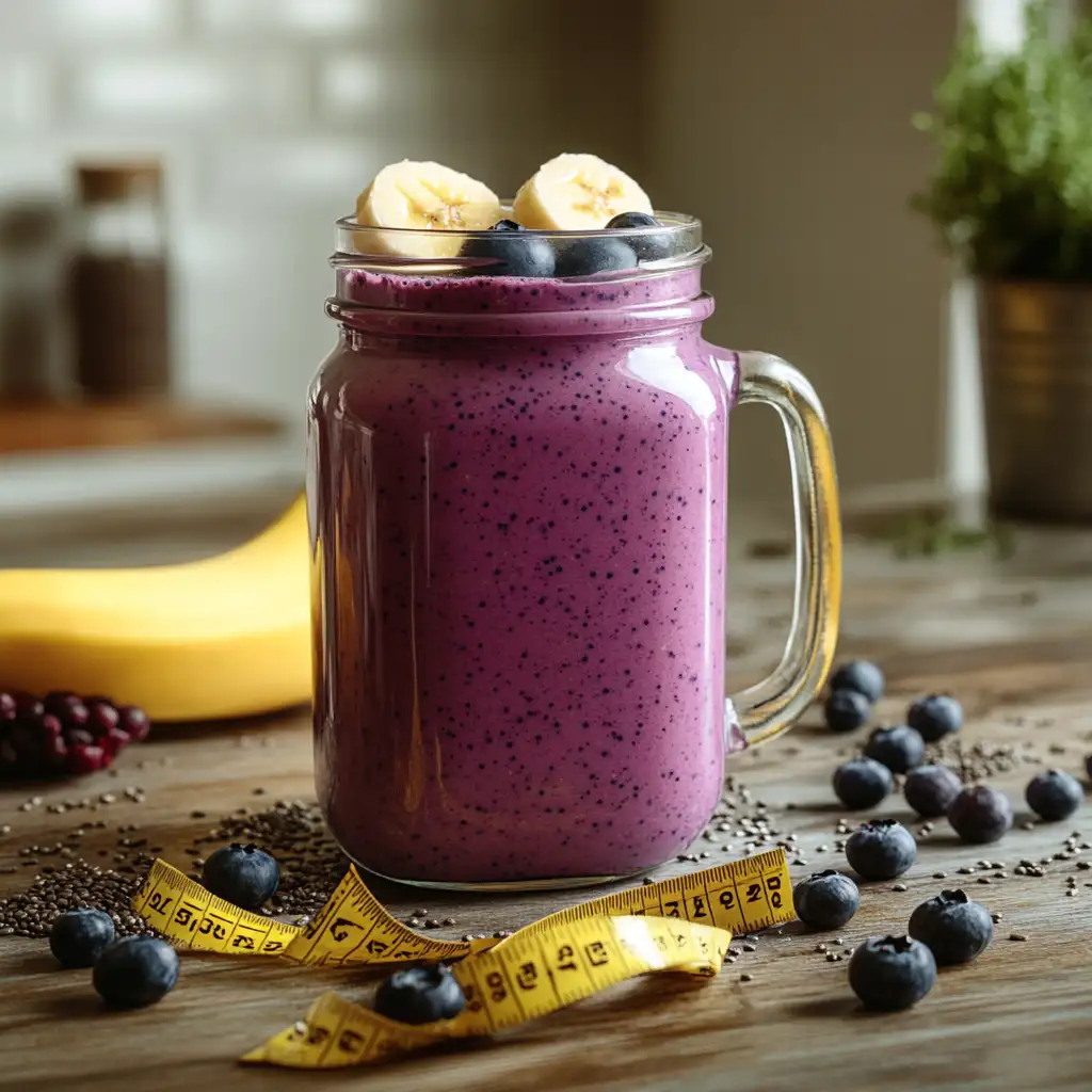 is blueberry banana smoothie good for weight loss