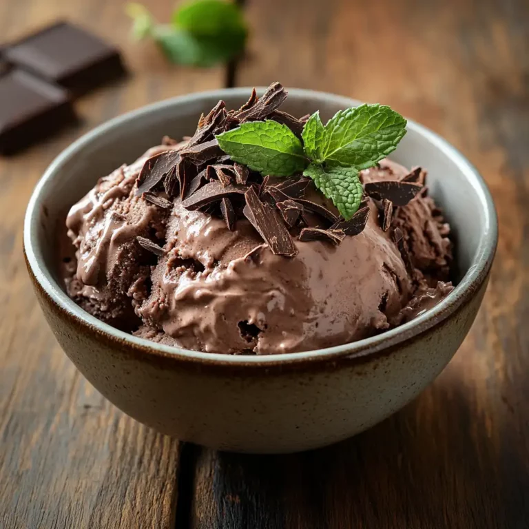 chocolate cottage cheese ice cream
