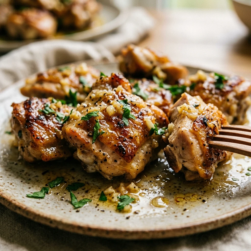 Garlic Butter Chicken Bites